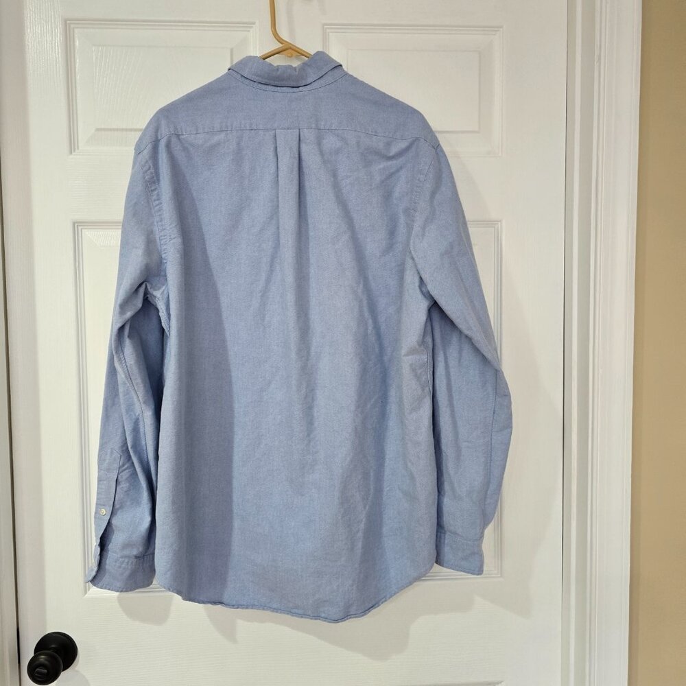 Ralph Lauren Men's Oxford Long Sleeve Button-Up Shirt Pony Logo Light Blue Sz XL - Picture 5 of 7